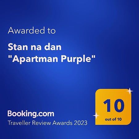 Апартаменти Stan Na Dan "Apartman Purple" Баня-Лука Екстер'єр фото